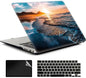 Beach Sunset Hard Case Compatible with MacBook Air 13 Inch Case 2017 2016 2015 2014 2013 2012 2011 2010 Release A1466/A1369,AMCJJ Plastic Hard Shell Cover & Keyboard Cover &Screen Protector