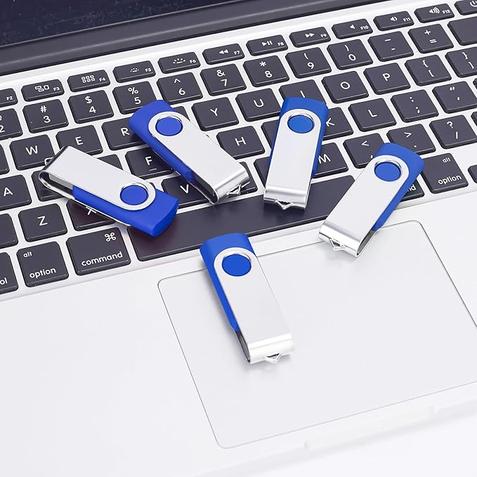200 Packs of 128MB (Not 128GB) Flash Drives Bulk EASTBULL Flash Drives Pack 128MB USB2.0 Thumb Drives Bulk with Strings (200PCS)