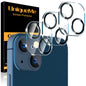 UniqueMe for iPhone 13 6.1"/13 Mini 5.4" Camera Lens Protector-Black Circle