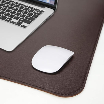 AFIING Cork Desk Mat, Coffee, 23.6" x 13.7",Desk Pad Protector