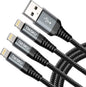 iPhone Cord Fast Charging [MFi Certified] Long Lightning Cable 10FT, 3 Pack