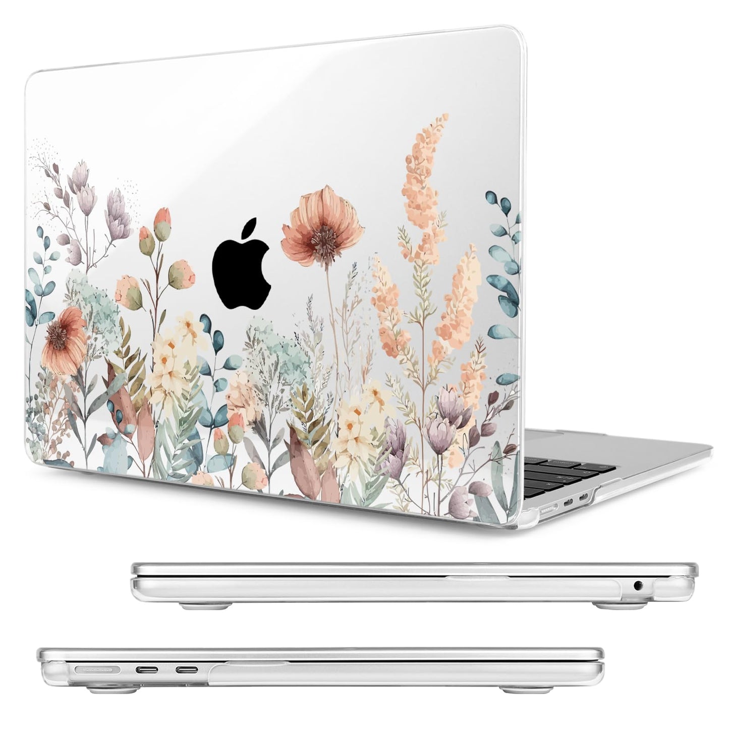 MecBevia Compatible with MacBook Air 15 inch Case M5 M4 M3 M2 2026-2023