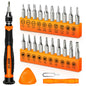 JOREST 40Pcs Precision Screwdriver Set,Small Screwdriver with Torx T5 T6 T8