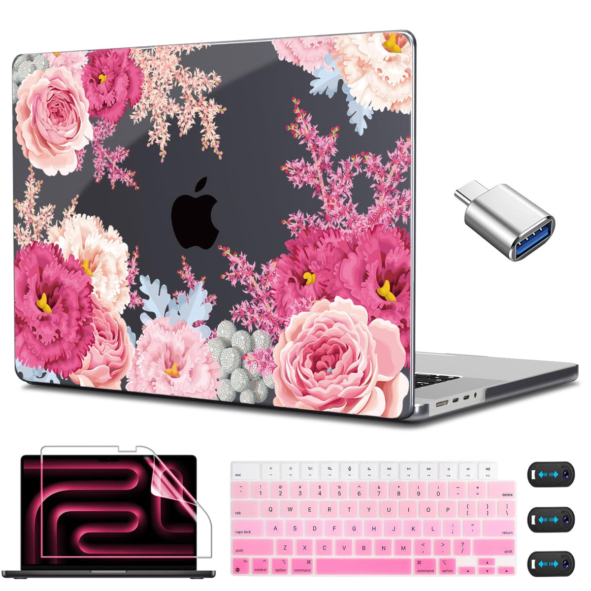 CISSOOK Compatible with MacBook Pro 14 inch Case M5 M4 M3 M2 M1 2026-2021
