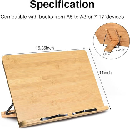 Extra Large Tablet Stand for Desk, Adjustable Holder for Touch Screen Tablets