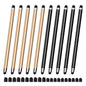 DAXINGXING Stylus(10 PCS), Stylus Pens for Touchscreen iPad (Gold & Black)