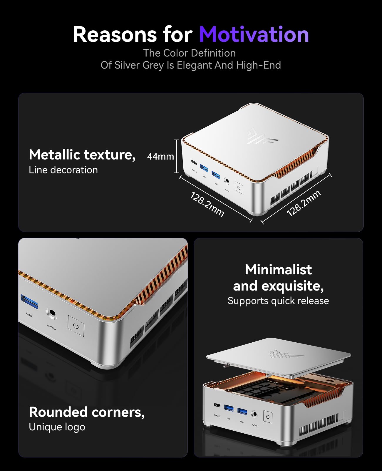 KAMRUI P2 Mini PC Windows 11 Pro, Intel i5-12600H 12 Cores/16 Threads Mini Desktop Computer (Beat i7-1195G7/12450H, Up to 4.5GHz), 16GB RAM 512GB SSD USB3.2/Type-C/Wifi6/BT5.2 for Business Home Office