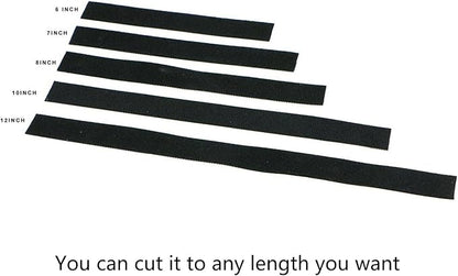 Reusable Fastening Tape Cable Ties 3/4 Inch Double Side Hook Roll (10 Yard, Blue)