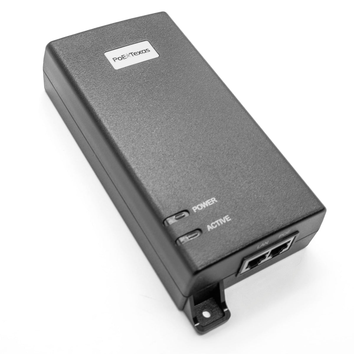 PoE Texas Single-Port 802.3bt PoE++ Injector, 55V 60W, 6kV Surge