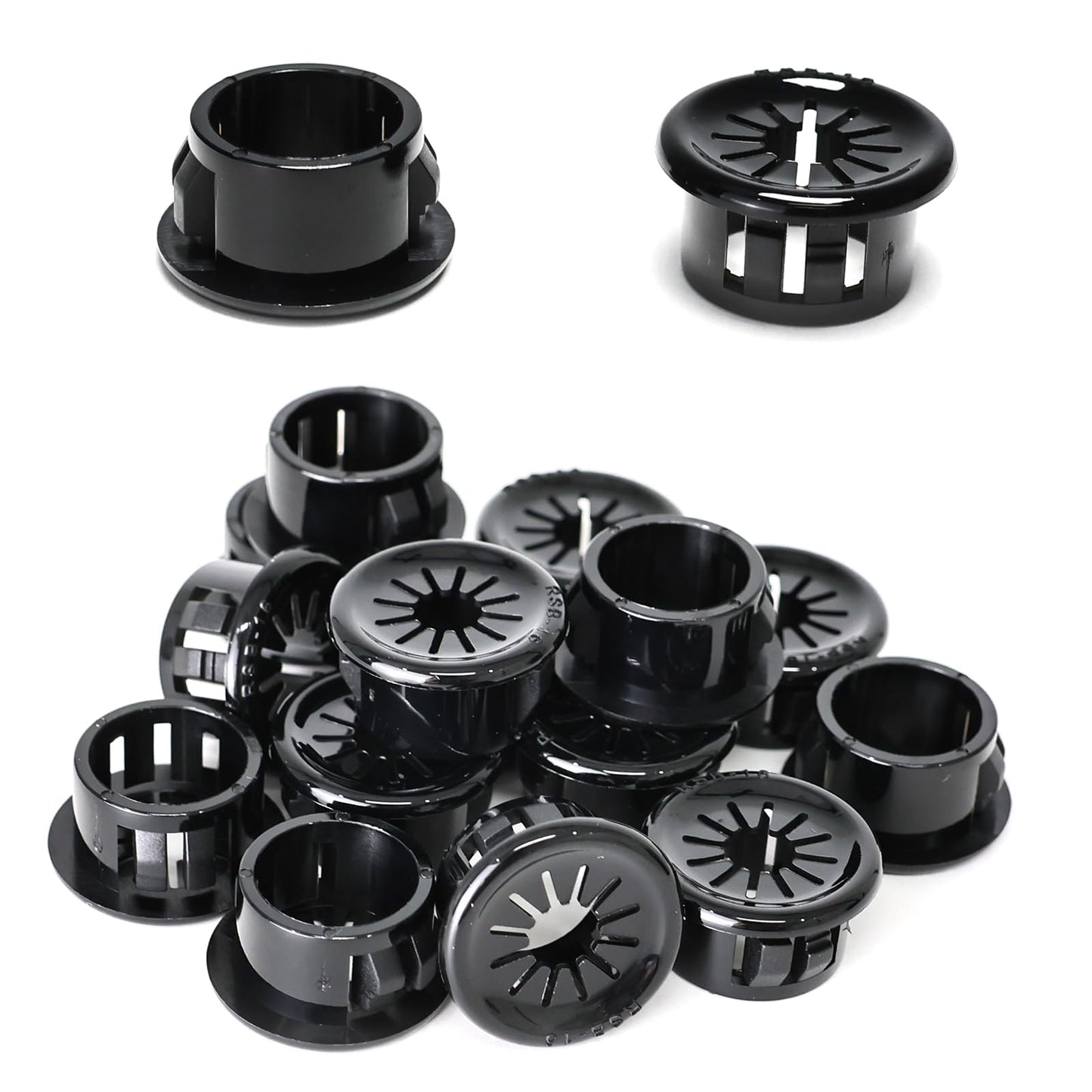 BOPOREAE Cable Grommet, Snap Bushing 5/8" (16 mm) Mounting Diameter