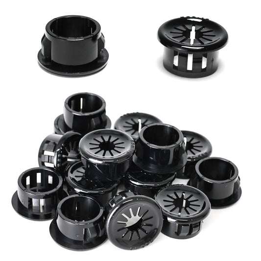 BOPOREAE Cable Grommet, Snap Bushing 5/8" (16 mm) Mounting Diameter