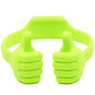 Honsky Cell Phone Stand Holder, Thumbs Up Lazy Phone Stand, Universal Adjustable Flexible, Cute Perfect Valentine's Day Gifts for Him/Her,Gifts for Couples, Compatible with Cell Phones & Tablets,Green