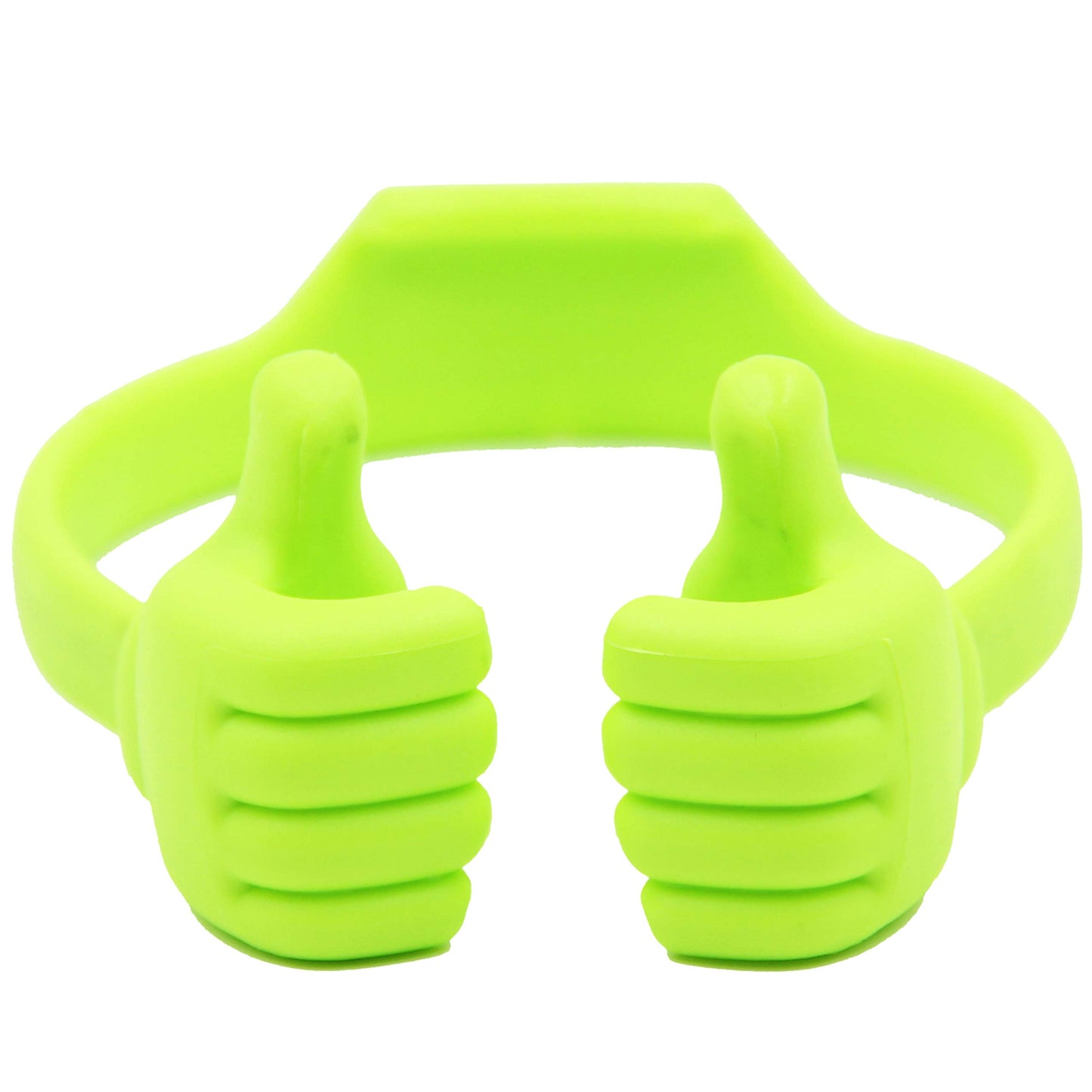 Honsky Cell Phone Stand Holder, Thumbs Up Lazy Phone Stand, Universal Adjustable Flexible, Cute Perfect Valentine's Day Gifts for Him/Her,Gifts for Couples, Compatible with Cell Phones & Tablets,Green