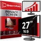 SightPro 22 Inch 16:10 Computer Privacy Screen Filter for Monitor - Privacy Shield and Anti-Glare Protector