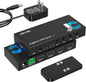 HDMI Switch 4 in 1 Out 4K@60Hz, 4 Ports HDMI Switcher Selector with Remote, Support HDCP 2.2 HD R10+ Dolby Vision/Atmos 18Gbps CEC for Apple TV Game PC PS4 5 Pro Xbox Roku