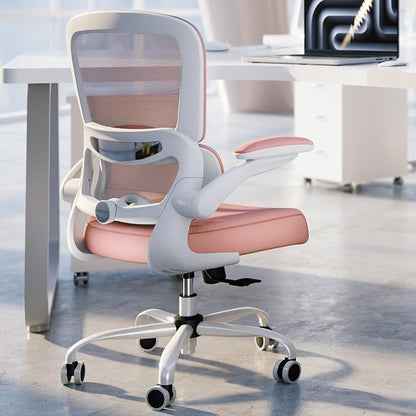 TRALT Office Chair - Ergonomic Desk Chair with Adjustable Lumbar Support, Mesh Computer Chair, Executive Chair for Home Office Comfortable Lumbar Support (1