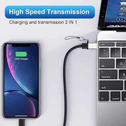 USB C Female to USB Male Adapter 3 Pack, OTG Converter, Type C to USB A Charger Cable Converter Compatible for Apple Watch iPhone 16 15 14 13 AirPods 3 MacBook Samsung S24 Nintendo Switch Car