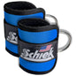 Schiek Sports 1707 Ankle Cuffs - Ideal for Glute Kickbacks and Cable Machine Workouts - Durable and Built To Last