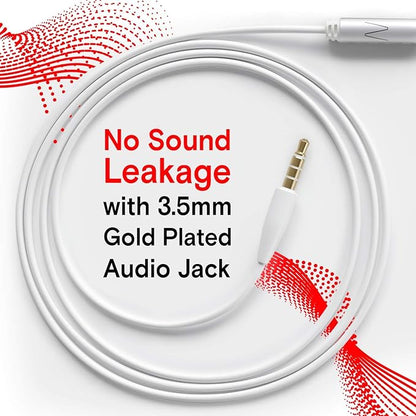 Symphonized Wired Earbuds with Microphone 3.5mm — Noise Isolating Headphones with Wire, Earphones Wired, Headphones with Microphone for Computer, Ear Phones Android Electronics, Natural Wood (White)