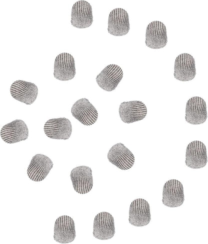 MECCANIXITY 10pcs Replacement Fiber Mesh Tips for Stylus Pens 5mm Suitable for Capacitive Touch Screen,High Sensitivity,Soft,No Scratch Screen Pen Tip