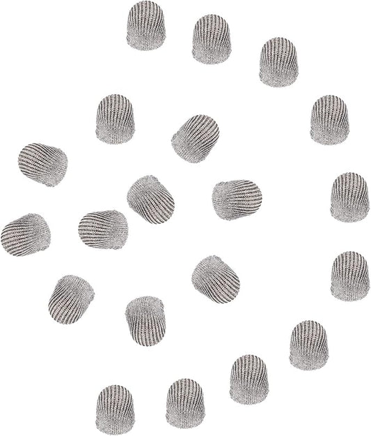 MECCANIXITY 10pcs Replacement Fiber Mesh Tips for Stylus Pens 5mm Suitable for Capacitive Touch Screen,High Sensitivity,Soft,No Scratch Screen Pen Tip