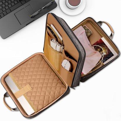 ZINZ Slim Expandable Laptop Case 15.6 Inch Sleeve Upgraded Protective Durable Recycled Carrying Case Compatible with MacBook 15" & 16" and Most 15" 15.6" 16" Notebook,D01G01