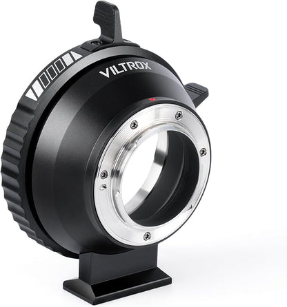 VILTROX PL-M43 Lens Mount Adapter Manual Focus Lens Converter with Rotary Lock Compatible with PL Lens to M43 Series Mount Cameras Panasonic GH5,G1,GH1,GH4/Olympus EP1,EP2,EM1,EM