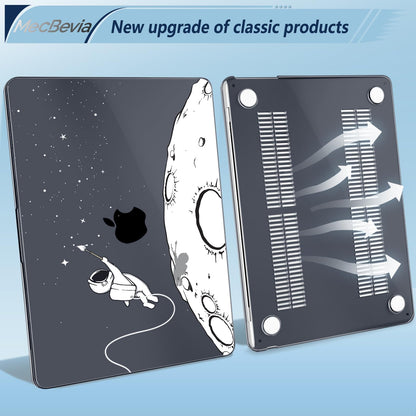 MecBevia Compatible with MacBook Air 15 inch Case M5 M4 M3 M2 2026-2023