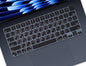 Korean Silicone Keyboard Cover Skin for 2026 2025 14.2 inch Apple MacBook Pro 14 A3426 A3427 A3434 A3112 A3401 A3185 A2992 A2918 A2442 / Pro 16 A3428 A3429 A3403 A3186 with M5-M1 Pro Max Chip - Black