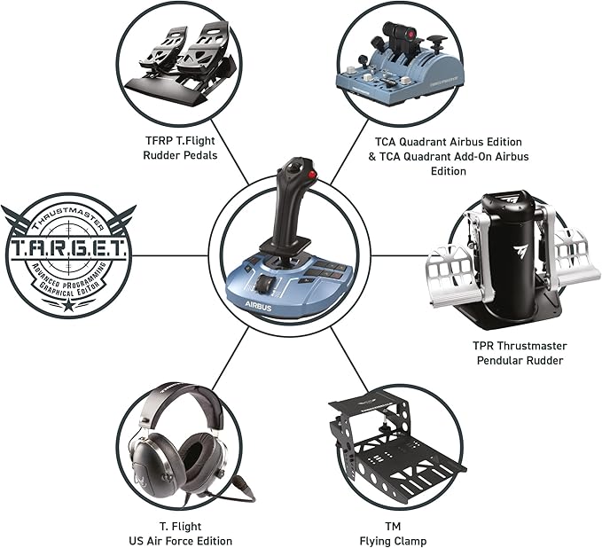 Thrustmaster TCA Sidestick Airbus X Edition (Compatible with XBOX & PC)
