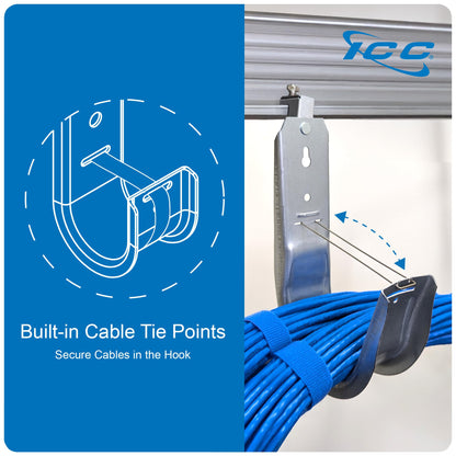 ICC J-Hook in 25 Pack (Beam Clamp, 3/4 in)
