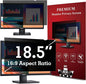 18.5 Inch Privacy Screen Filter for 16:9 Widescreen Monitor | Privacy Shield | Anti-Glare | Anti-Blue light Protector | Eye Protection | Computer Security Private Filter