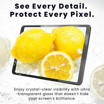 BELLEMOND Tempered Glass Screen Protector designed for iPad Pro 11" (M5, 2025/M4, 2024) - Ultra Clear「EZ Guide」Alignment Kit for Flawless Installation, 10H Hardness - Designed in Japan