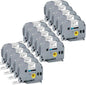 15-Pack 12mm 0.47 Inch Laminated White TZe Tz Tape Replace for Brother Label Maker Tape TZe-231 Compatible with P Touch Label Maker PT-D210 PT-D220 PT-D200 PT-H100 PT-D400 PT-D600