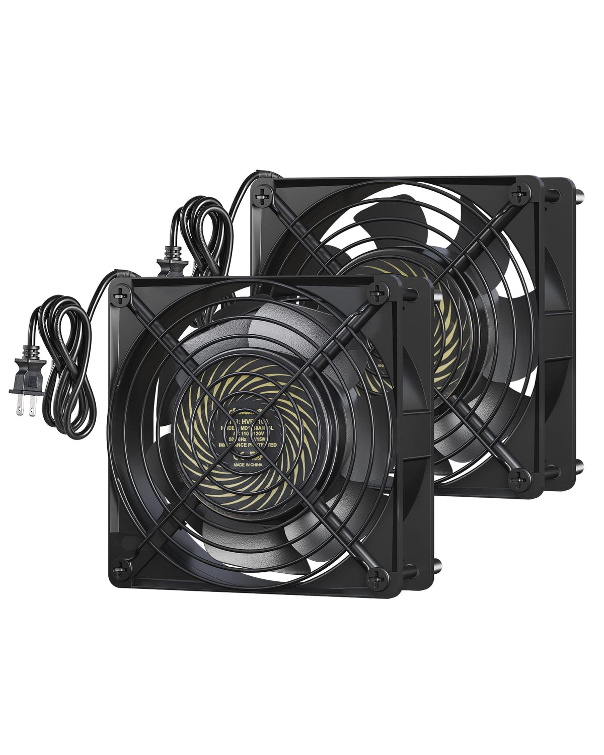 DEWENWILS Exhaust Fan 120V AC, Waterproof Ventilation Fan, 120mm x 38mm