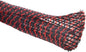 Alex Tech 25ft - 1 inch Cord Protector Wire Loom Tubing Cable Sleeve Split Sleeving For USB Cable Power Cord Audio Video Cable – Protect Cat From Chewing Cords - Blackred