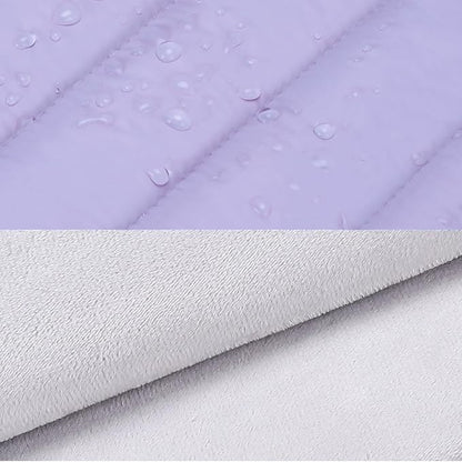 MOSISO 13.3 inch Laptop Case, 13-13.3 inch Puffy Laptop Sleeve Compatible with MacBook Air 13 13.6 M4 M3 M2 M1/Pro 13/Pro 14, HP Dell ASUS Lenovo,Polyester Horizontal Bag with Small Case, Purple