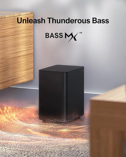 ULTIMEA 5.1 Virtual Surround Sound Bar, 320W Home Theater Surround System with Adjustable Speakers & Subwoofer, TV Speaker Soundbar, Sound Bar for Smart TV, Bluetooth 5.3, Easy Setup, Poseidon D50