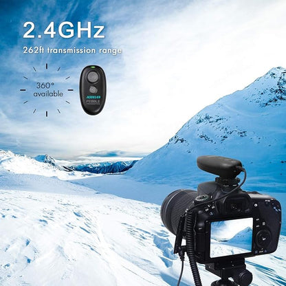 Camera Wireless Shutter Release Remote Control for Sony a7III, a9, a7RIII, a7RII, a7M3,a7M2, a7sII, A6000, HX300, RX100ii, RX100 V(A), RX100 VI, a850, a55, a67, a77, a99; Replace RM-L1AM and RM-SPR1