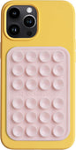 OCTOBUDDY Classic MAX - Silicone Suction Phone Case Adhesive Mount - Hands-Free, Strong Grip Holder for Selfies and Videos - iPhone and Android Compatible - 2.6″ x 3.9″