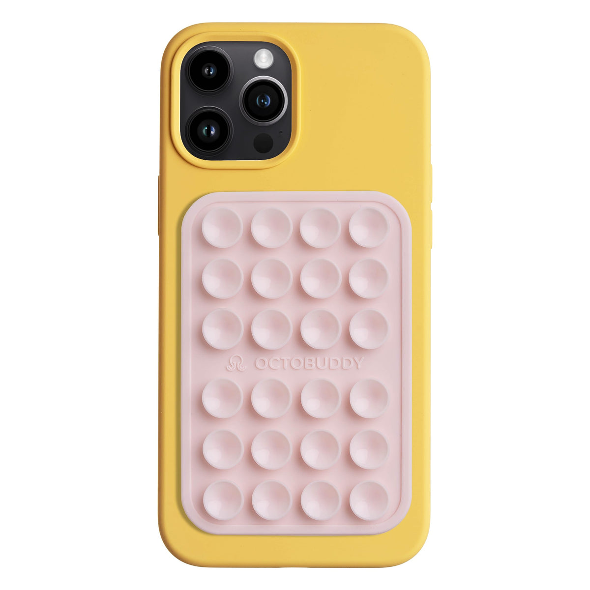 OCTOBUDDY Classic MAX - Silicone Suction Phone Case Adhesive Mount