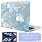 LCMOCICO for MacBook Air 13 Case M5 M4 M3 M2 2026-2022,Green Plants Flowers