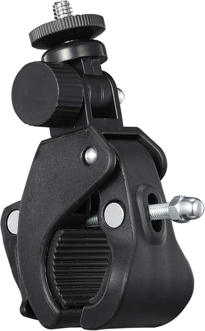 Camera Super Clamp with 1/4"- 20 Threaded Head Compatible for LCD Monitor,DSLR Cameras,DV,Flash Light,Studio Backdrop,Bike, Microphone Stands, Music Stands,Tripod, Motorcycle,Rod Bar