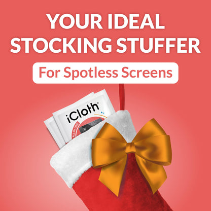 iCloth 70% Isopropyl Alcohol Large Screen and Electronics Wipes, Lint-Free, Streak-Free, Fast-Drying, Removes Dust and Fingerprints (50 Wipes)