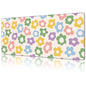 NIYLYNSYN Mouse Pad Large Liquid Marble Non-Slip Gaming Desk Mat with Stitched Edge Laptop Keyboard Desk Pad for Work Home Gaming (35.4 x 15.7 Inches)