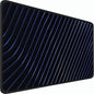Gaming Mouse Pad, 31.5x15.7 inch Large Extended Computer Keyboard Mouse Mat, Water Resist Non-Slip Mousepad Rubber Base Long XXL Desk Mouse Pad for Work & Gaming, Office & Home, Blue line