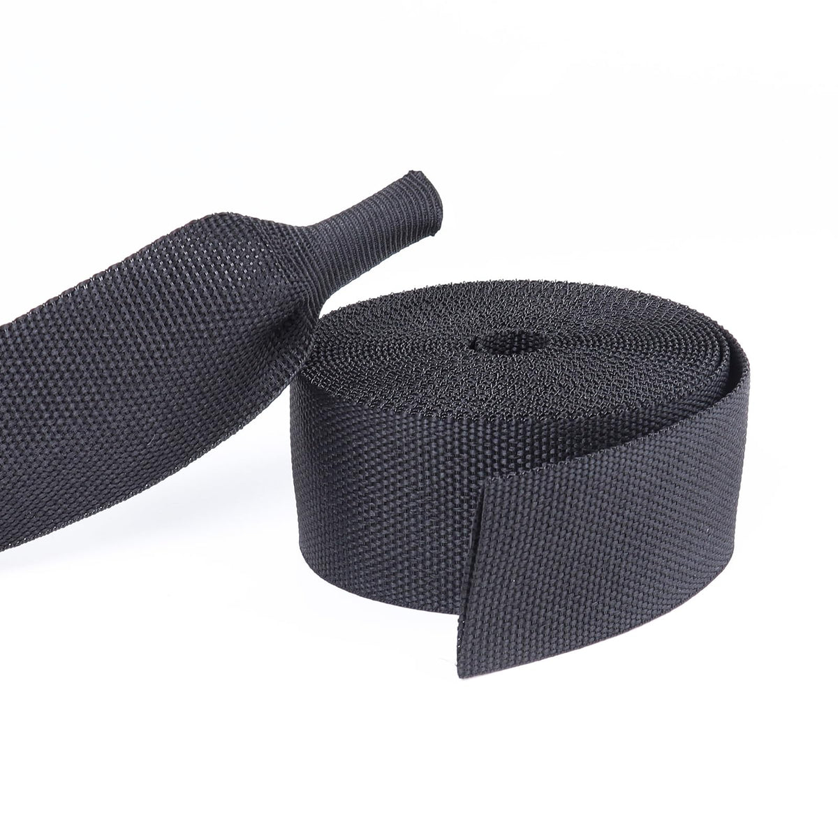 BuyUneed 2:1 Ratio Heat Shrinkable Braided Wiring Sleeving 3/4" ID-46ft