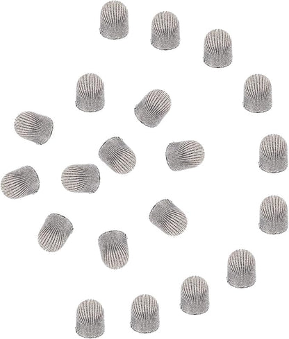 MECCANIXITY 10Pcs Replacement Fiber Mesh Tips for Stylus Pens 5.5mm Suitable for Capacitive Touch Screen,High Sensitivity,Soft,No Scratch Screen Pen Tip
