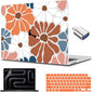 CISSOOK Compatible with MacBook Air 13.6 inch Case M4 M3 M2, Plastic Hard Shell Case Keyboard Cover Screen Protector for MacBook Air 13 2025 2024 2023 2022 Model A3240 A3113 A2681, Vintage Flowers