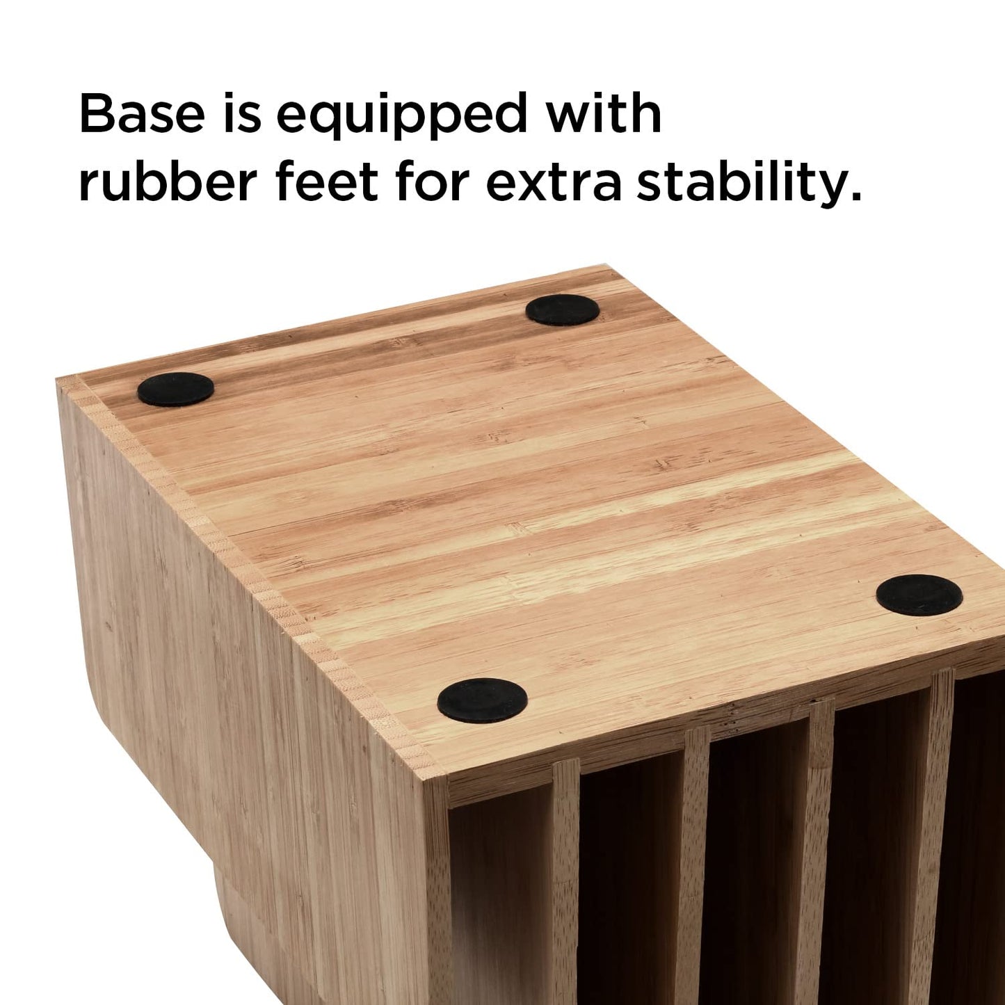 MobileVision Bamboo Multi Device Organizer for Smartphones, Tablets and Laptops, 5 Slots
